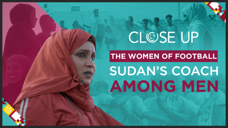 In Sudan, where women’s football was banned for 30 years, a coach dreams of taking her male team to the first league.