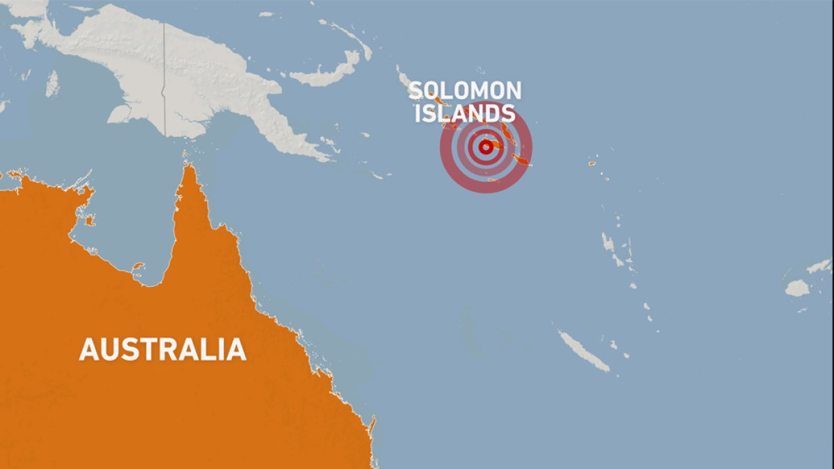 Solomon Islands shaken by huge earthquake, tsunami alert eased