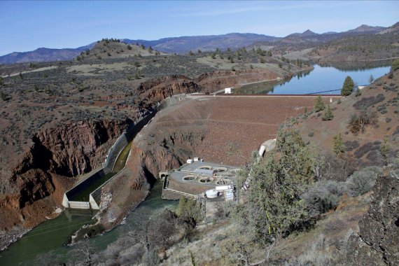 The Iron Gate Dam in Oregon