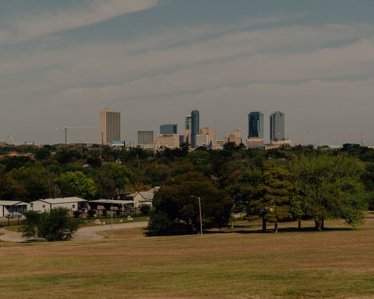 A park in Fort Worth, Texas