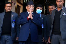 Nepal&#39;s PM Pushpa Kamal Dahal is expected to unveil a new ruling coalition this week [File: Dipesh Shrestha/AFP]