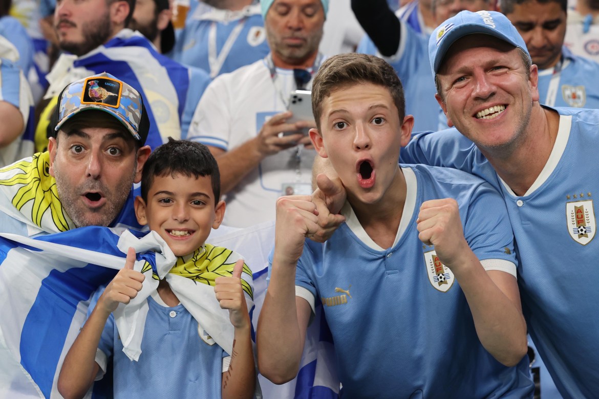 Supporters of Uruguay