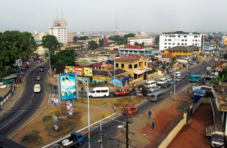 A street in Ghana