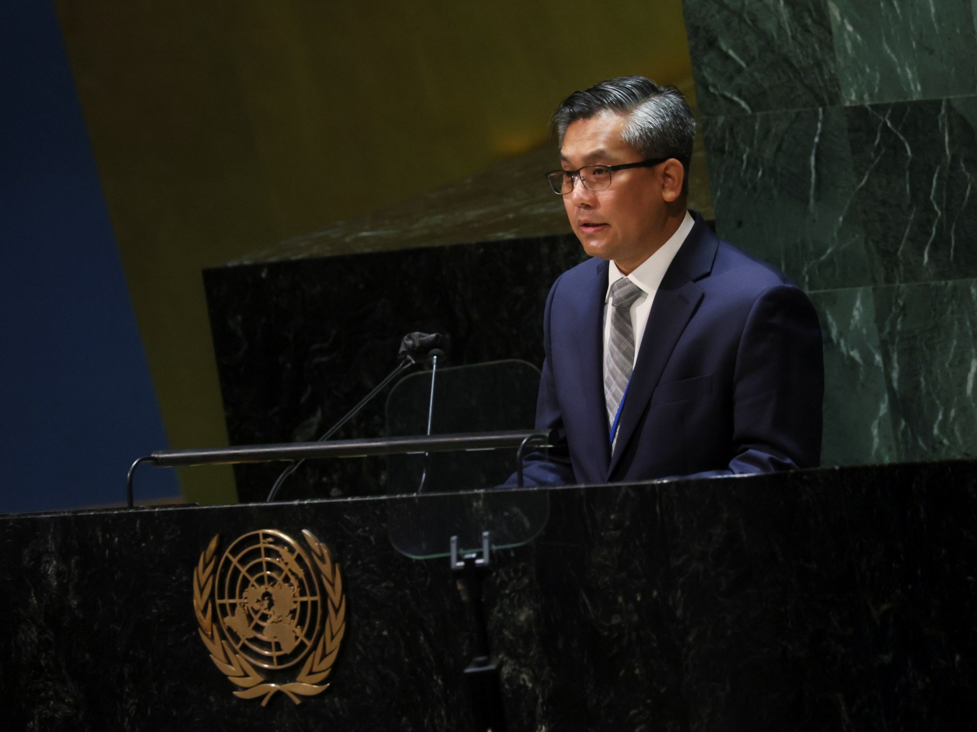 United Nations blocks Myanmar navy taking UN seat