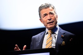 Former NATO chief Anders Fogh Rasmussen spoke to Al Jazeera about Russia&#39;s continuing invasion of Ukraine [Reuters]