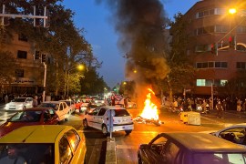 The sentences come amid months of anti-government demonstrations that have been violently suppressed by Iran’s security forces [File: WANA via Reuters]