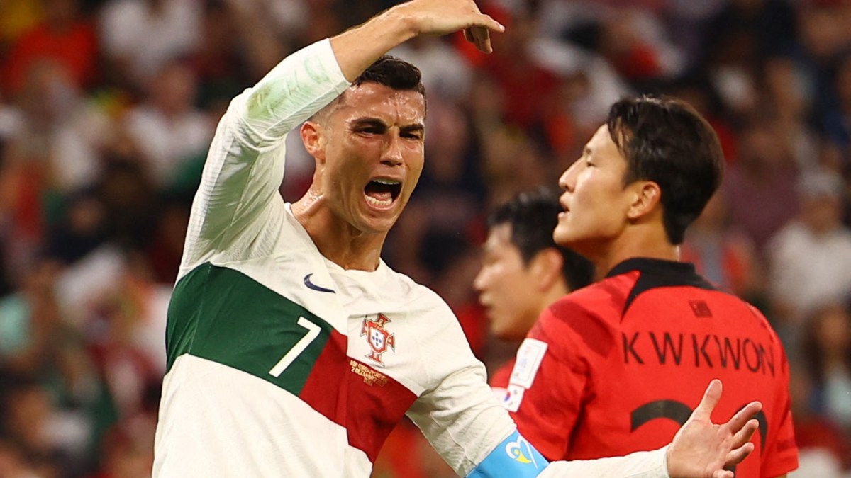 Ronaldo dropped from Portugal starting lineup against Switzerland