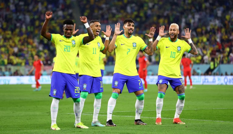 Brezilya gol dansı rutini