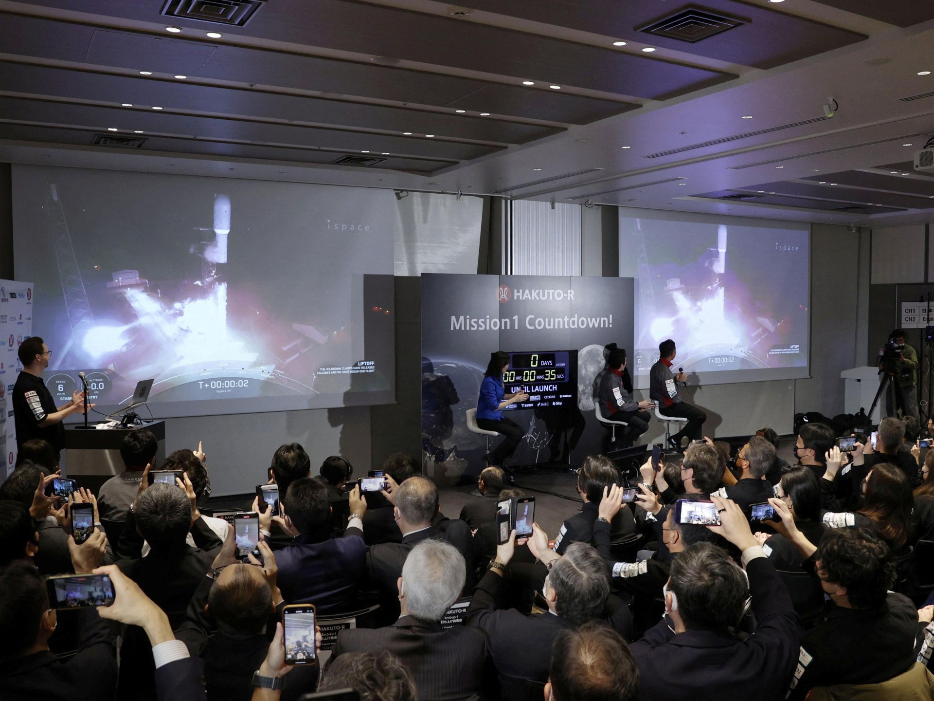 Japan’s ispace launches historic first industrial Moon lander