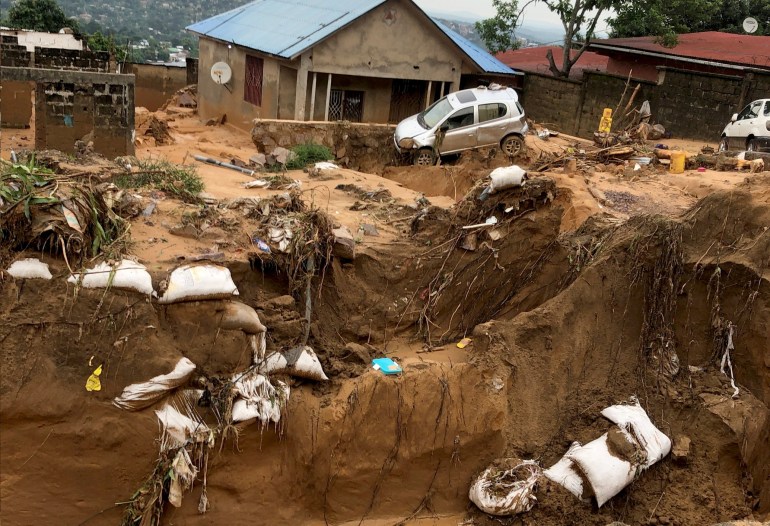 Inondations au Congo