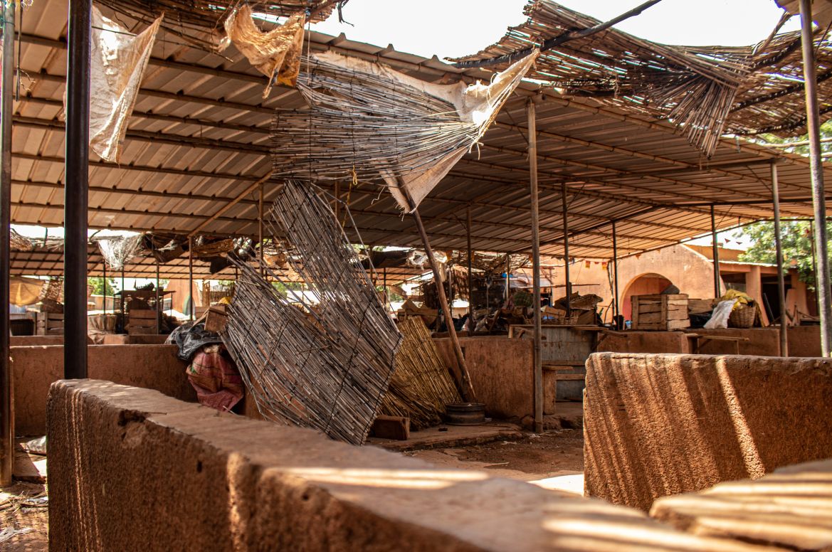 Burkina Faso displaced families