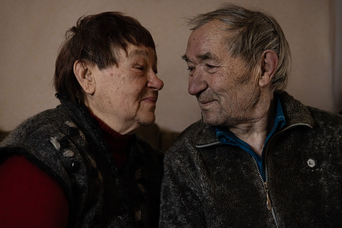 Zinaida Alexandrovna, 75, and Vasiliy Grigorievich, 75