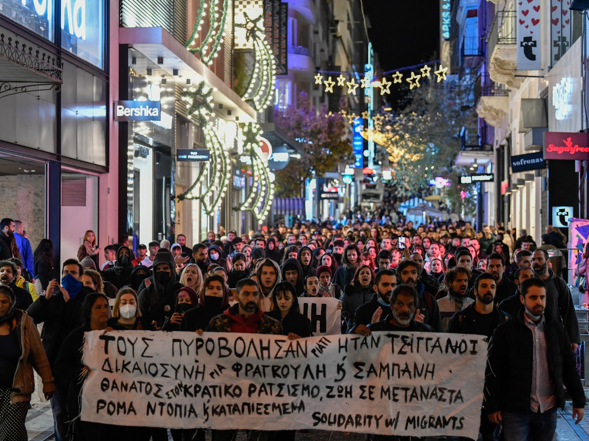 Protests erupt in Greece over teenager’s capturing in police chase
