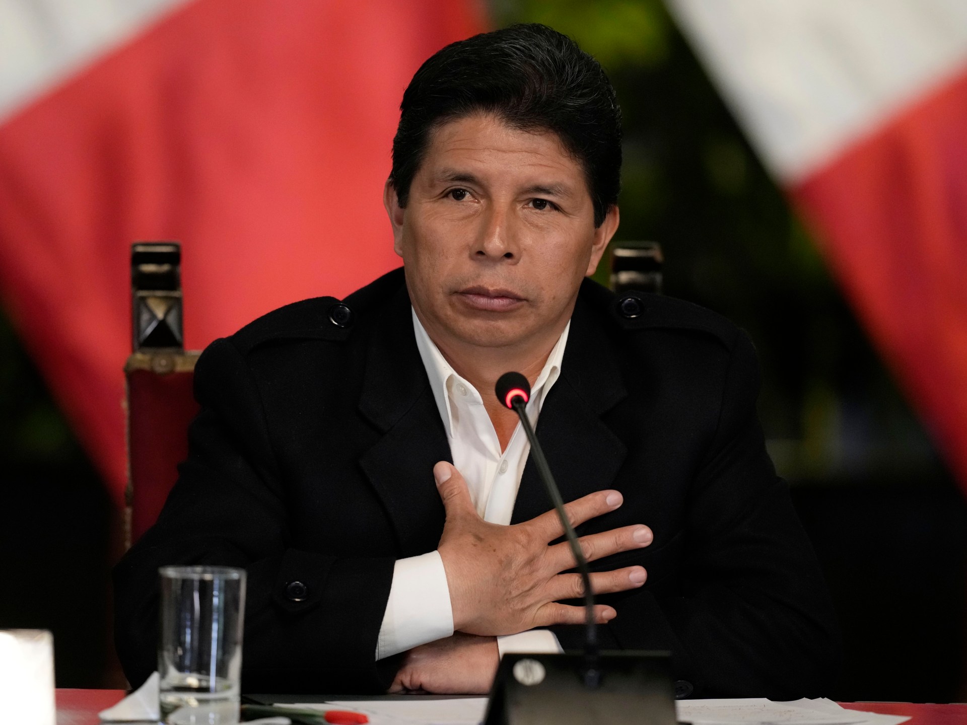 Peru President Pedro Castillo calls to dissolve Congress
