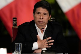 Peruvian President Pedro Castillo has faced accusations of ‘moral incapacity’ and incompetency [File: Martin Mejia/AP Photo]
