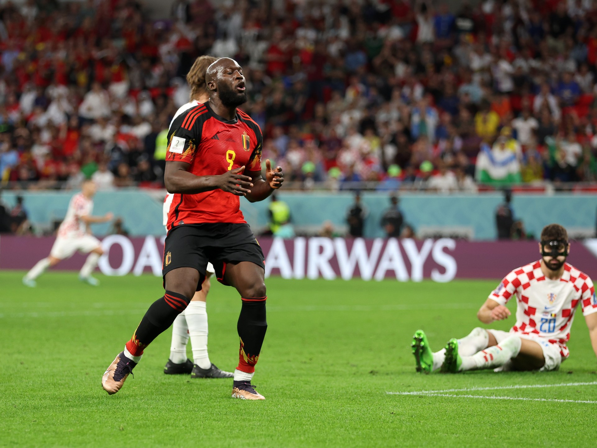 Belgium crash out of World Cup after goalless draw with Croatia