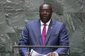 Haiti's Foreign Minister Bocchit Edmond