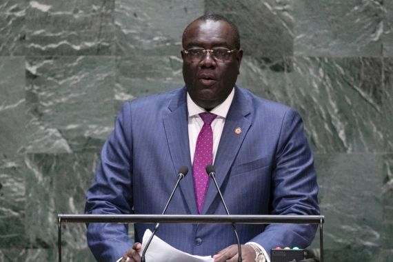 Haiti's Foreign Minister Bocchit Edmond