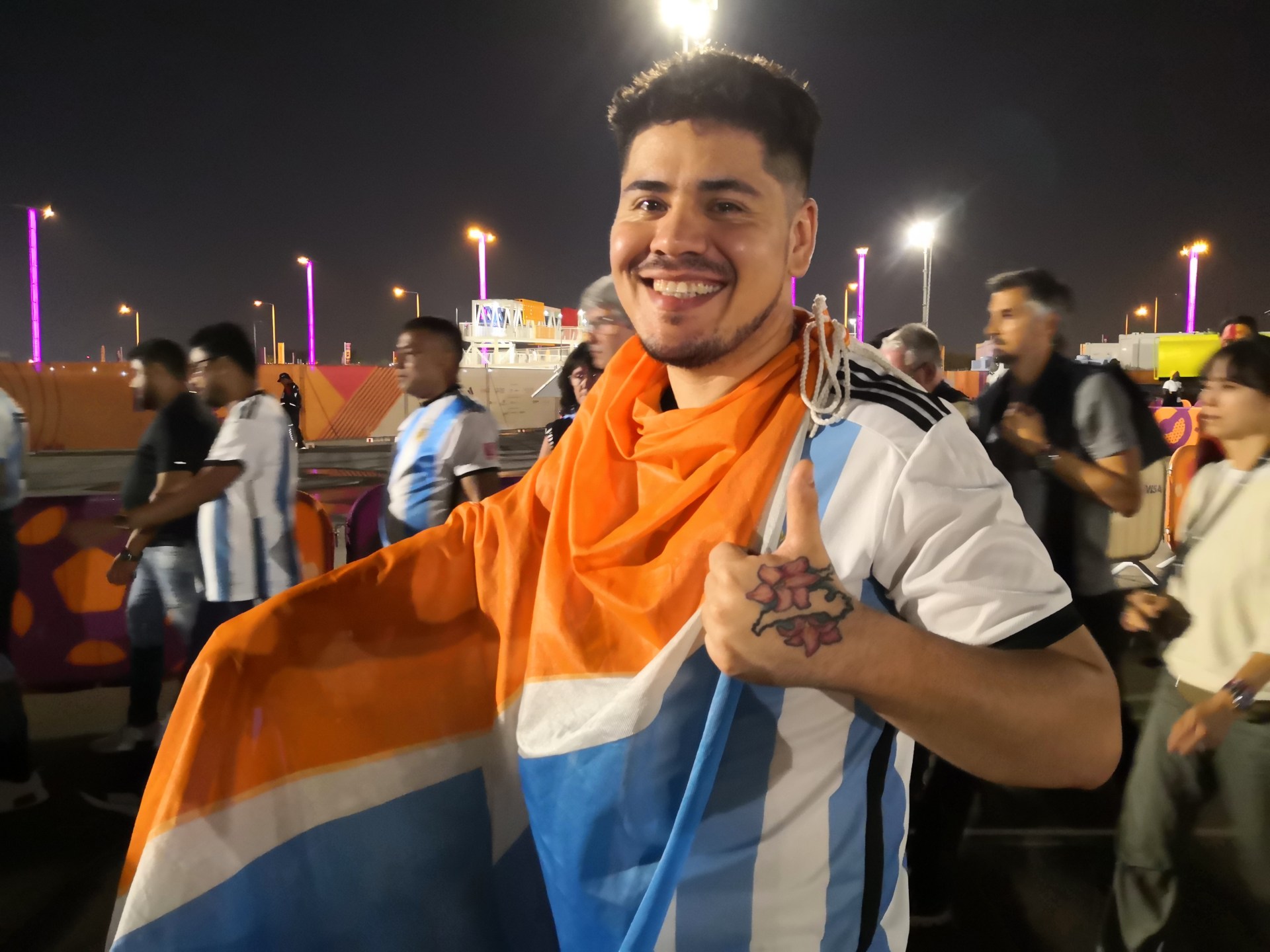 Argentina fans ‘want to win the cup for Messi’