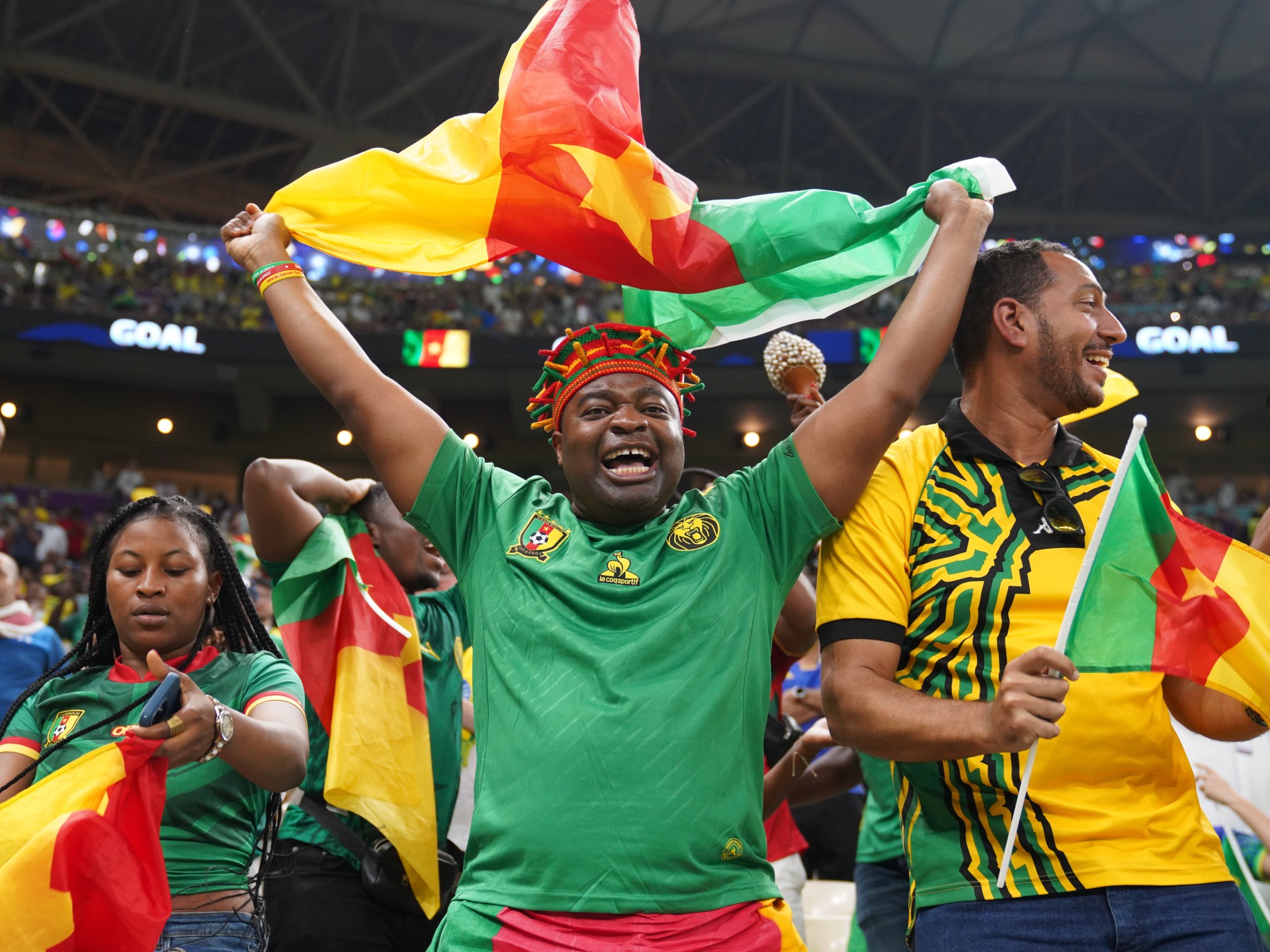 Images: Cameroon prime Brazil in historic 1-0 victory