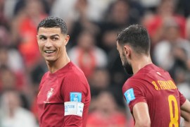 Portugal team manager said Ronaldo&#39;s role for the remainder of the World Cup tournament is still to be &#34;defined&#34;. [Sorin Furcoi/Al Jazeera]