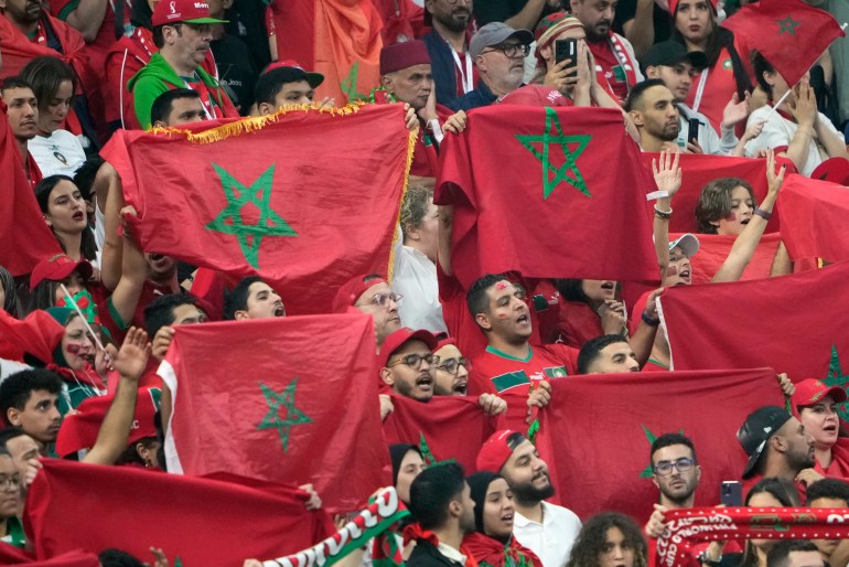 Supporteurs du Maroc