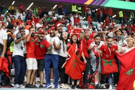 Morocco edged past Spain in the round of 16 to make it to their first-ever World Cup quarter-final [Showkat Shafi/Al Jazeera]