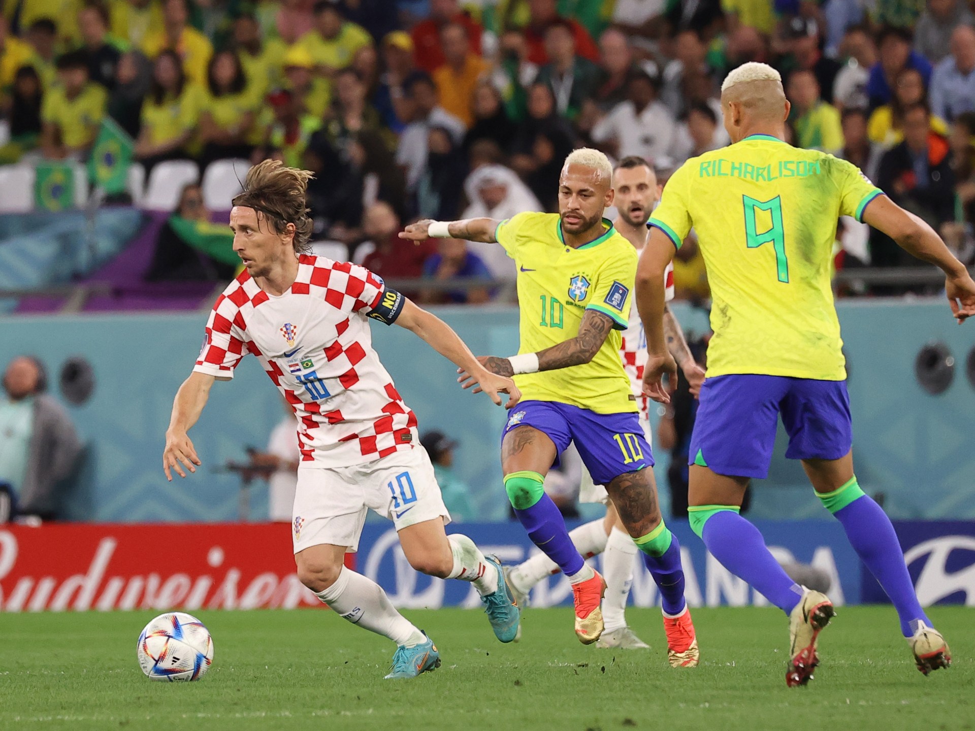 Croatia head to World Cup semifinals after beating Brazil