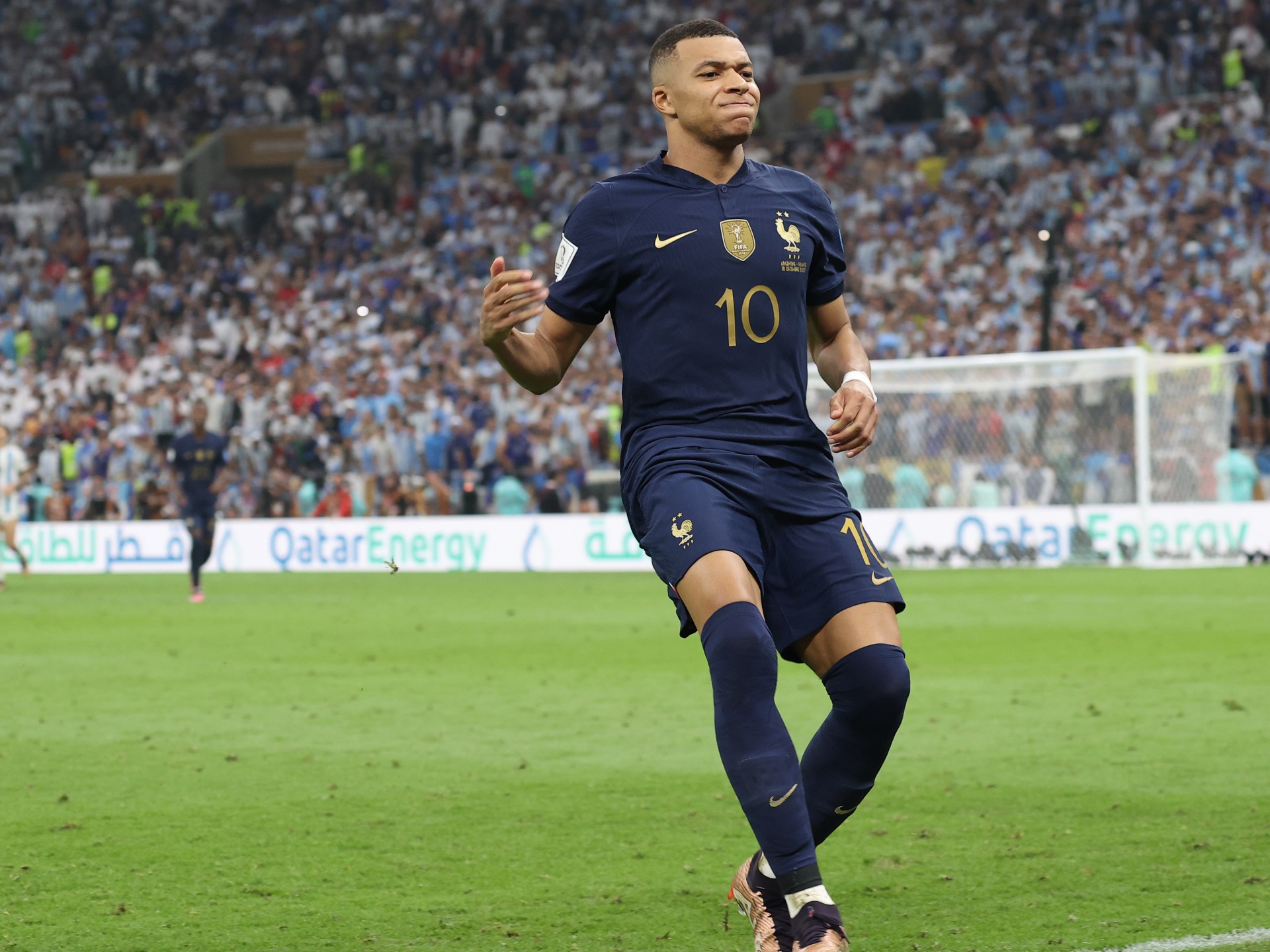 Les supporters français saluent la performance éblouissante de Mbappe en finale de la Coupe du monde |  Actualités Coupe du Monde Qatar 2022