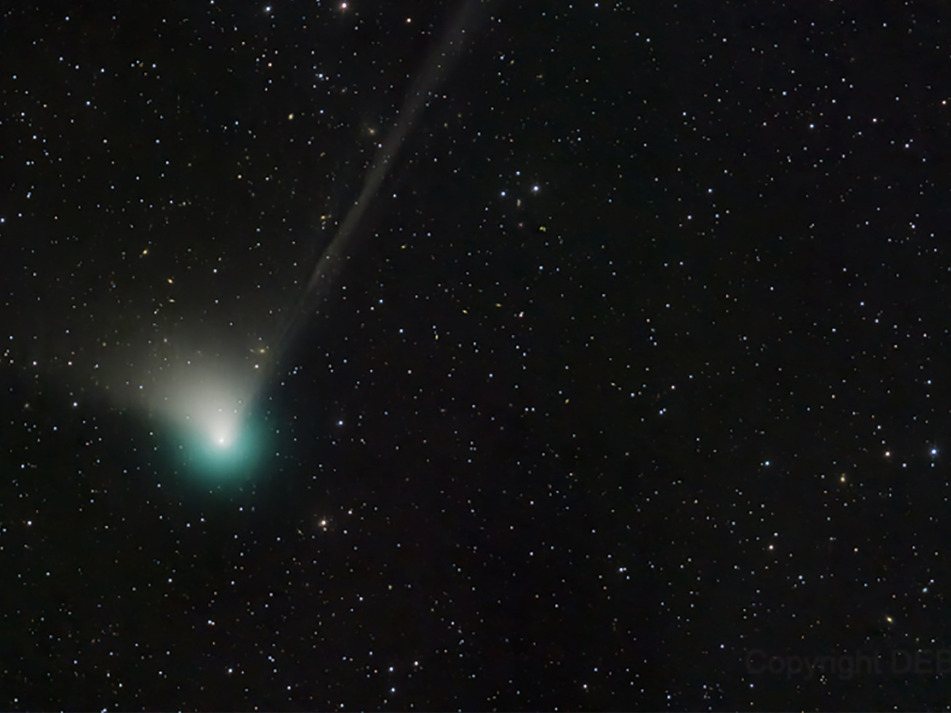 Raz na 50 000 komet jest widocznych z Ziemi |  Wiadomości kosmiczne