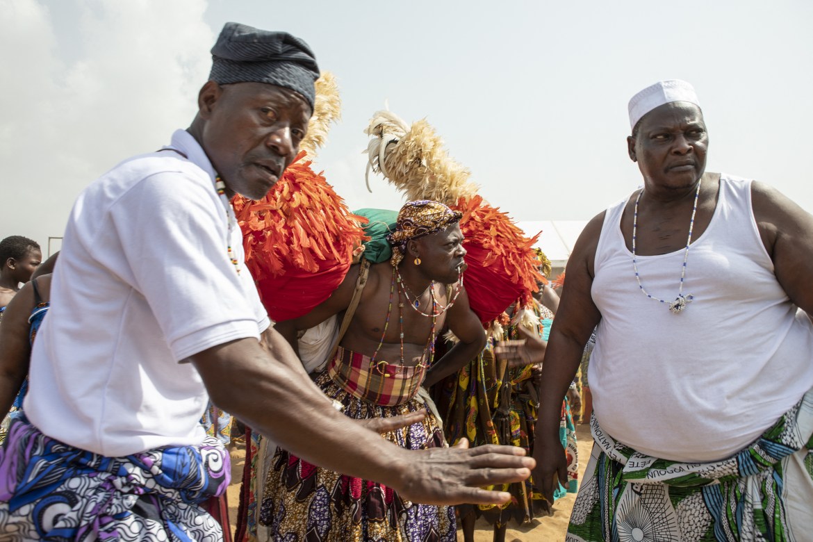 voodoo festival in Ouidah, Benin