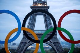 The IOC is reluctant to exclude Russians and Belarusians from Paris out of concern about a return to the Olympic boycotts of the Cold War era [File: Christian Hartmann/Reuters]