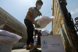 Aid being delivered in Syria