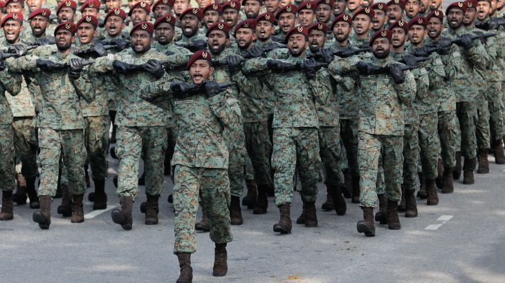 Sri Lanka military parade