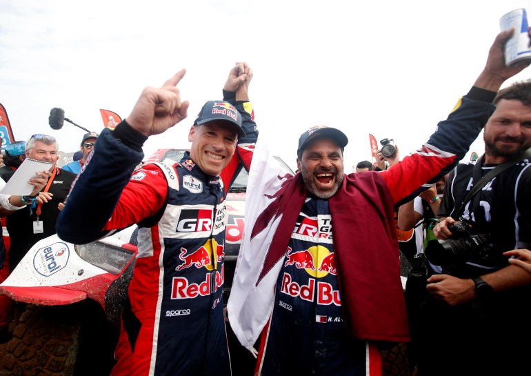 Qatar’s Nasser al-Attiyah wins Dakar Rally for the fifth time