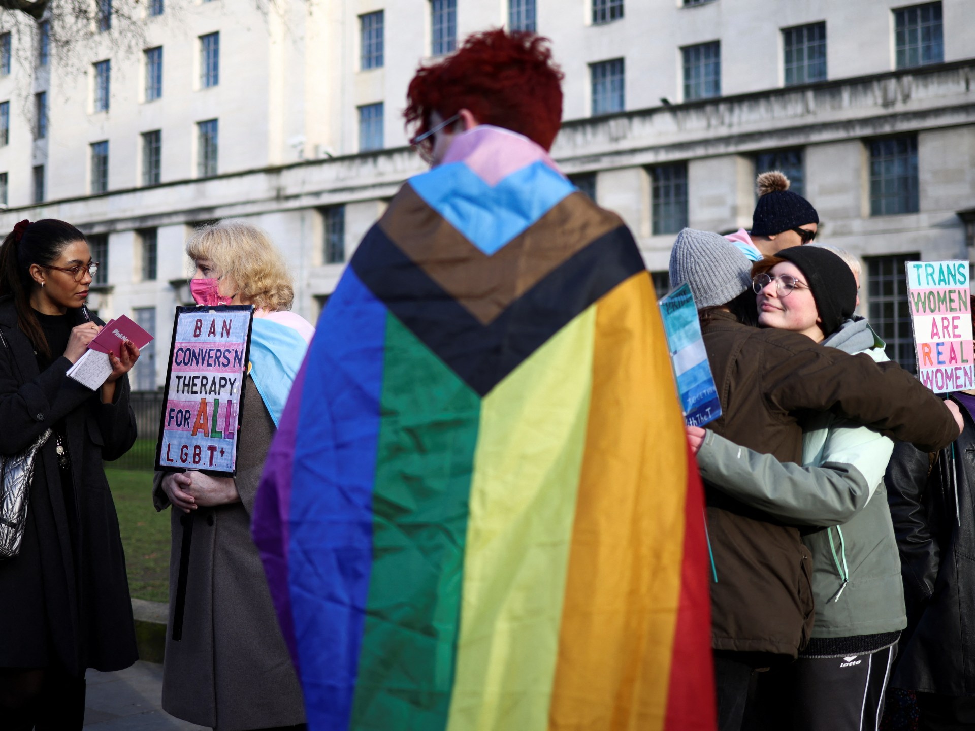London, Scotland head for showdown as gender debate rages