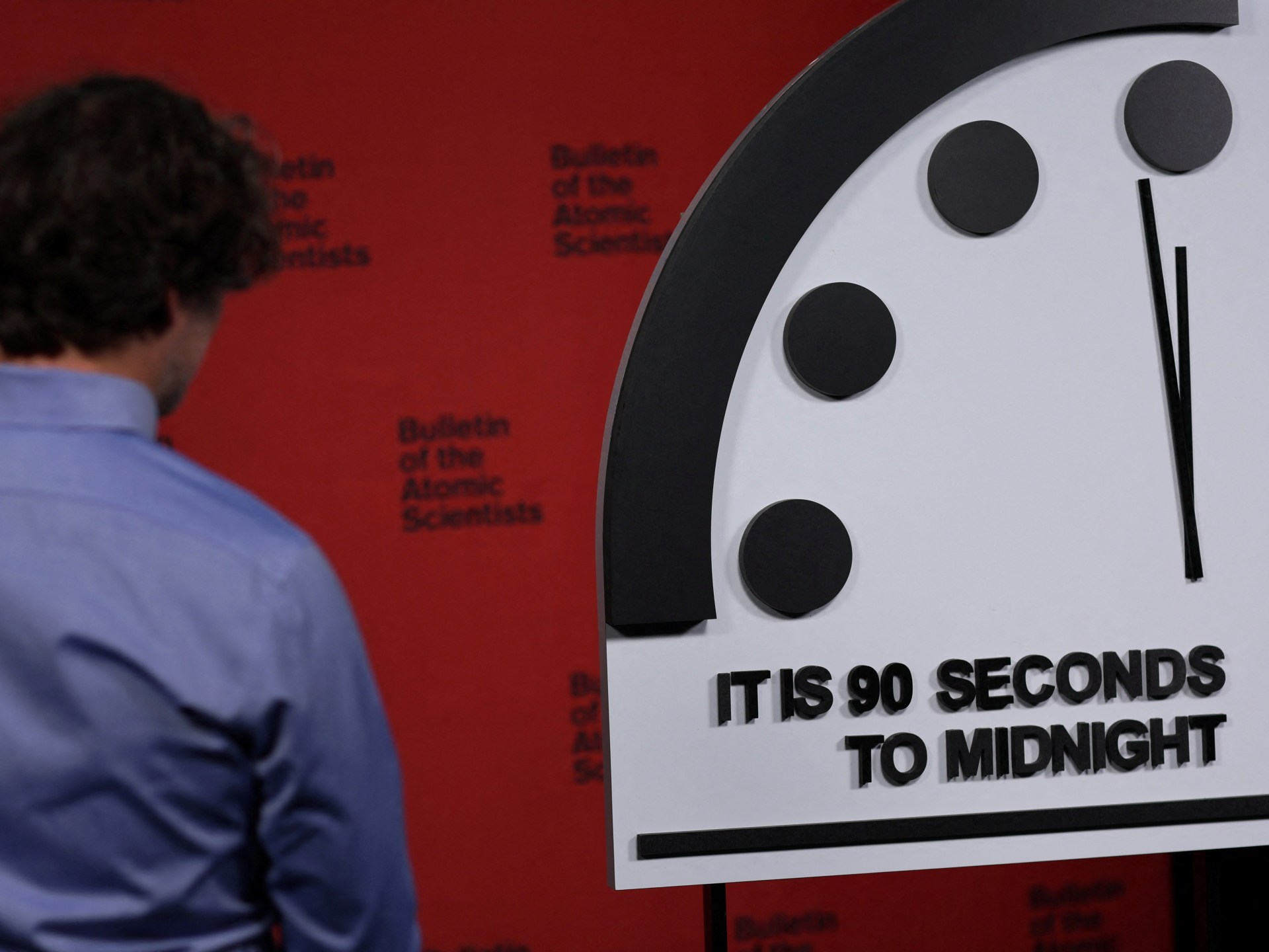 Symbolic Doomsday Clock strikes nearer to midnight amid Ukraine struggle
