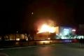 footage said to show moment of explosion at military industry factory in Isfahan
