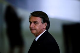 Brazil&#39;s former far-right President Jair Bolsonaro has rejected criticism over the riot in Brasilia, Brazil, saying that peaceful protest is part of democracy but that vandalism and invasion of public buildings were &#39;exceptions to the rule&#39; [File: Ueslei Marcelino/Reuters]