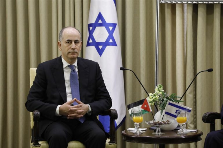 ordanian ambassador to Israel, Ghassan Majali