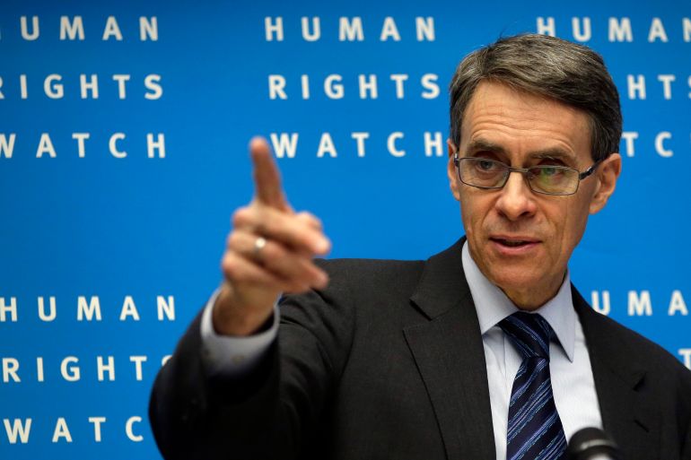 Kenneth Roth, former Executive Director of Human Rights Watch
