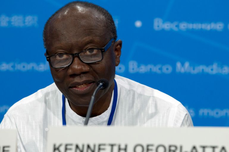Ghana's Finance Minister Ken Ofori-Atta