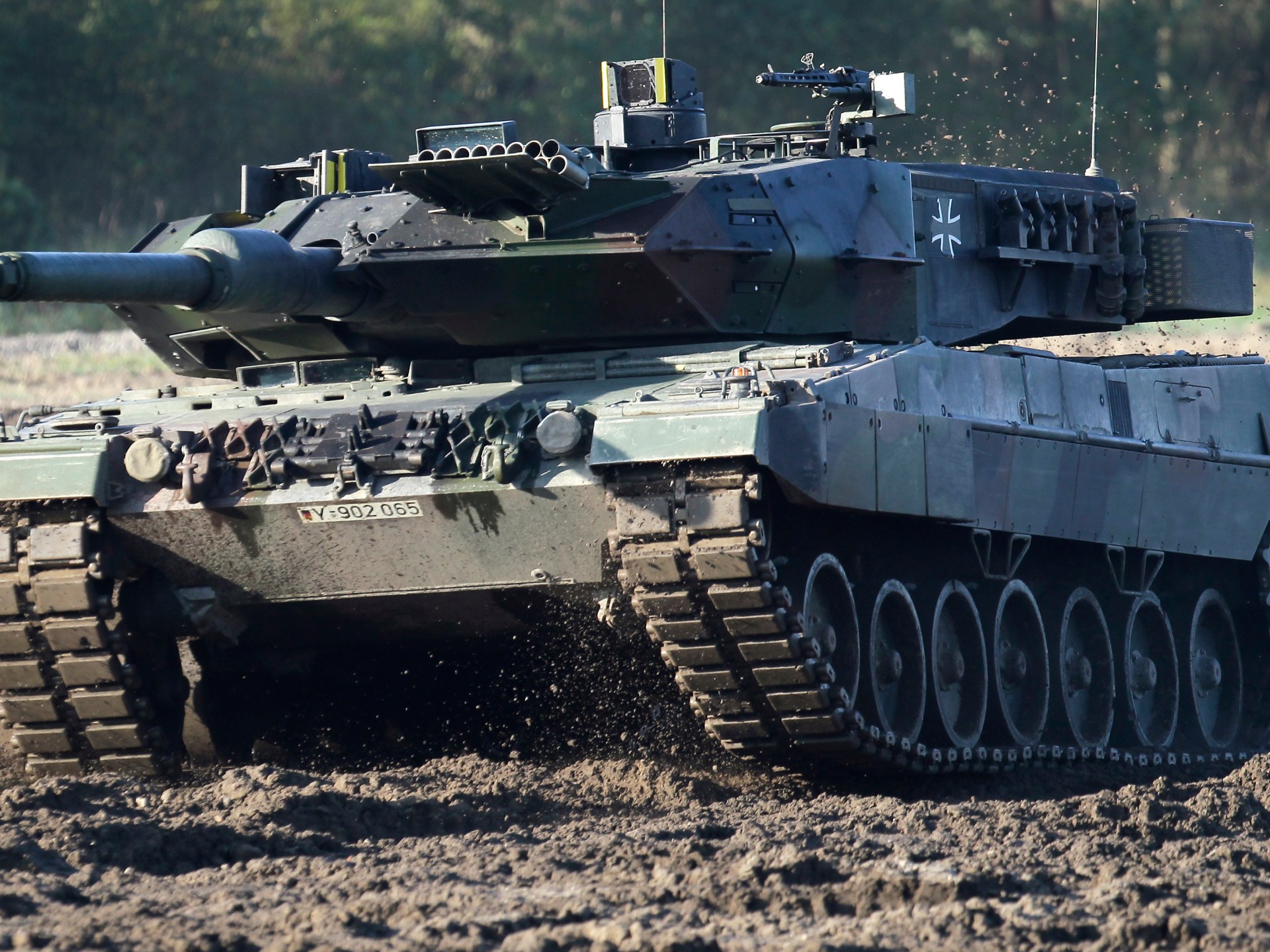 Co brání německým tankům Leopard 2 v dosažení Ukrajiny?  |  Ilustrační novinky