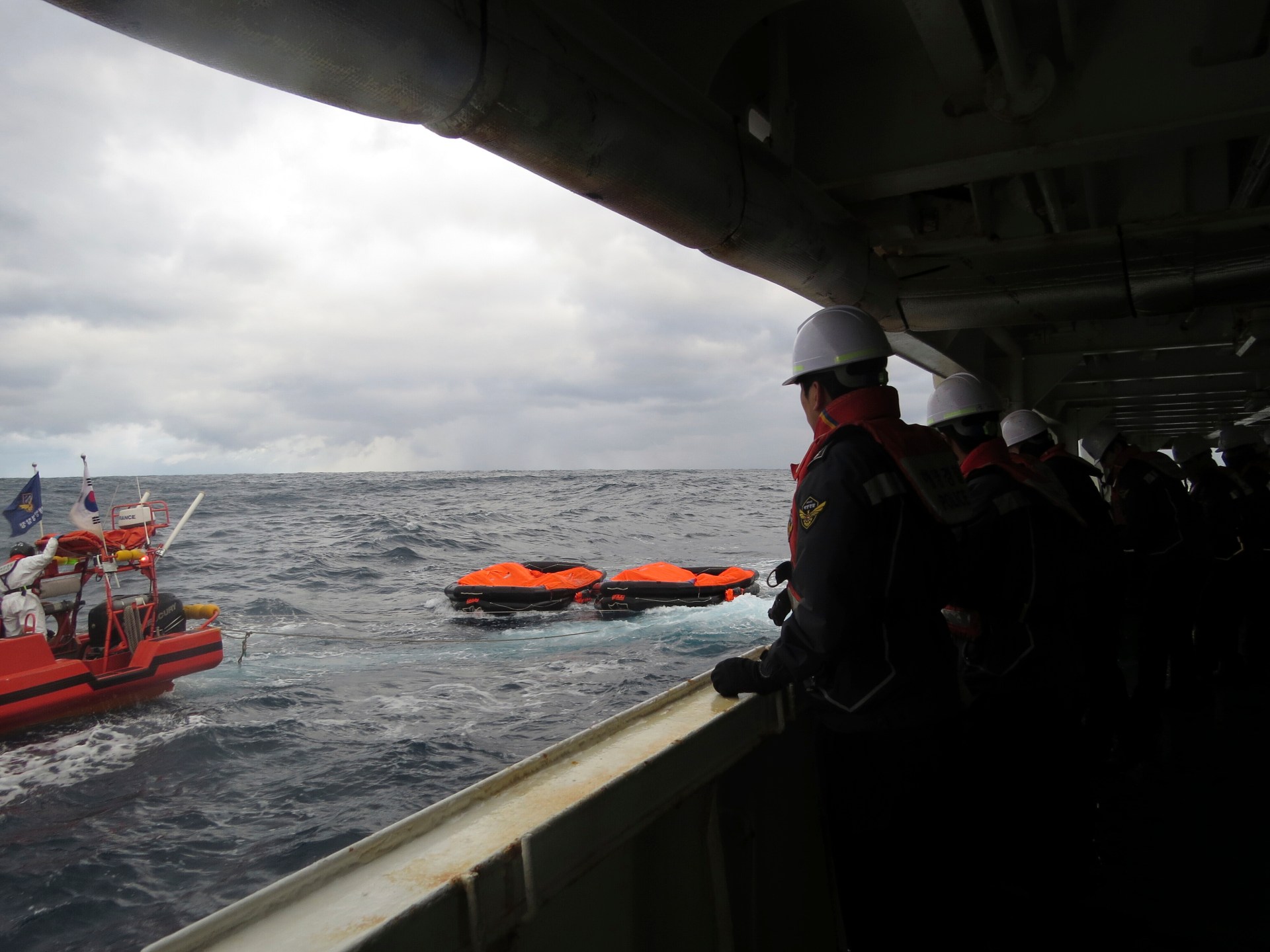 18 missing, 4 rescued after cargo ship sinks off southwest Japan