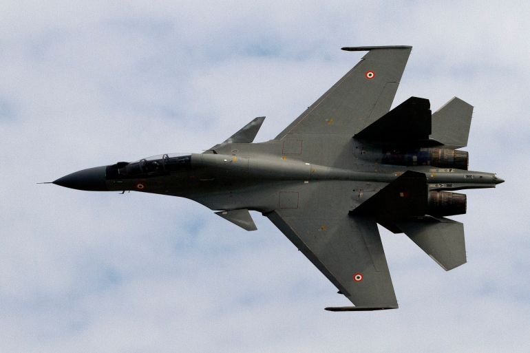 Indian Air Force Sukhoi Su-30 fighter aircraft