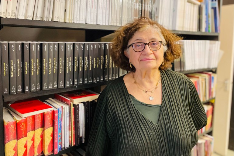 Salwa Gaspard, one of the co-founders of Saqi Books 