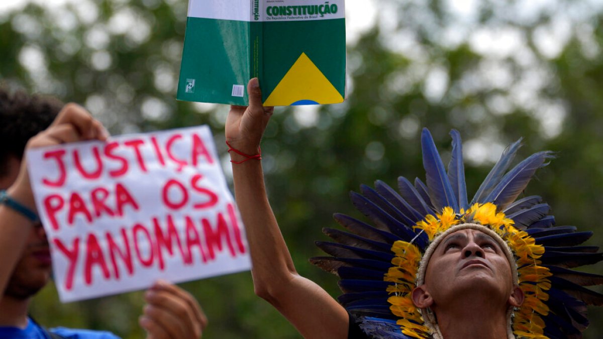 Calls for action as Brazil Yanomami Indigenous people face crisis