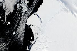 Antarctica’s Brunt Ice Shelf Finally Breaks, January 24, 2023