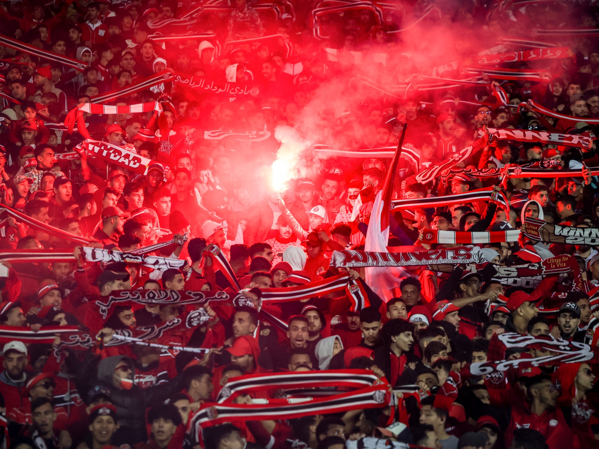 Meet the Wydad ultras, the Moroccan staff’s ‘first participant’