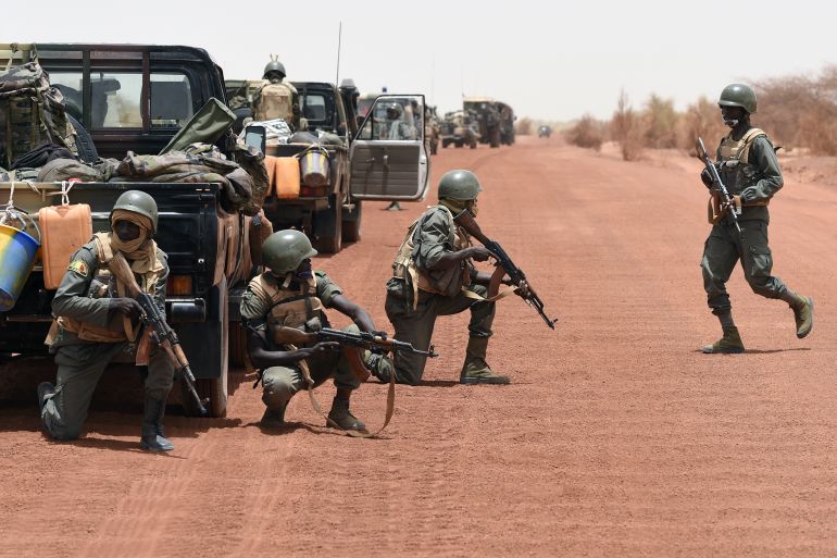 Soldiers of the Malian Army Forces